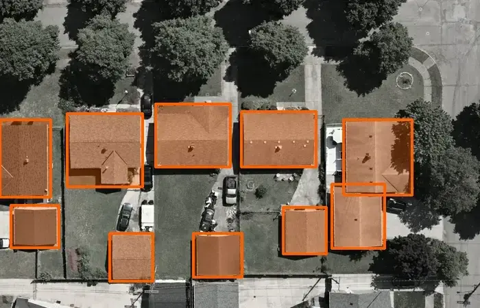2D Aerial View Imagery Mapping